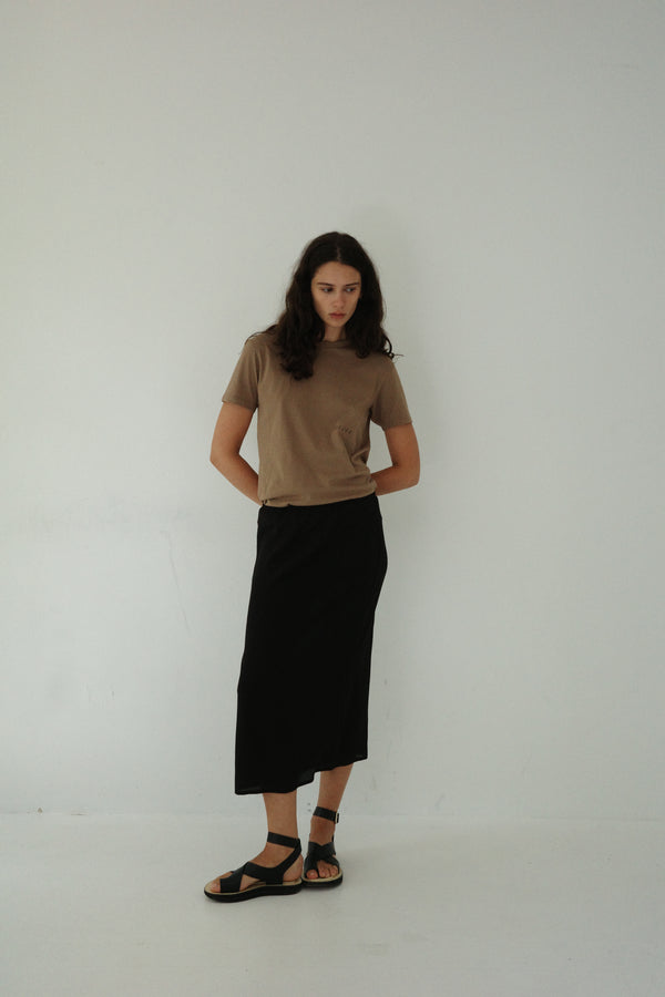 Midi skirt - black