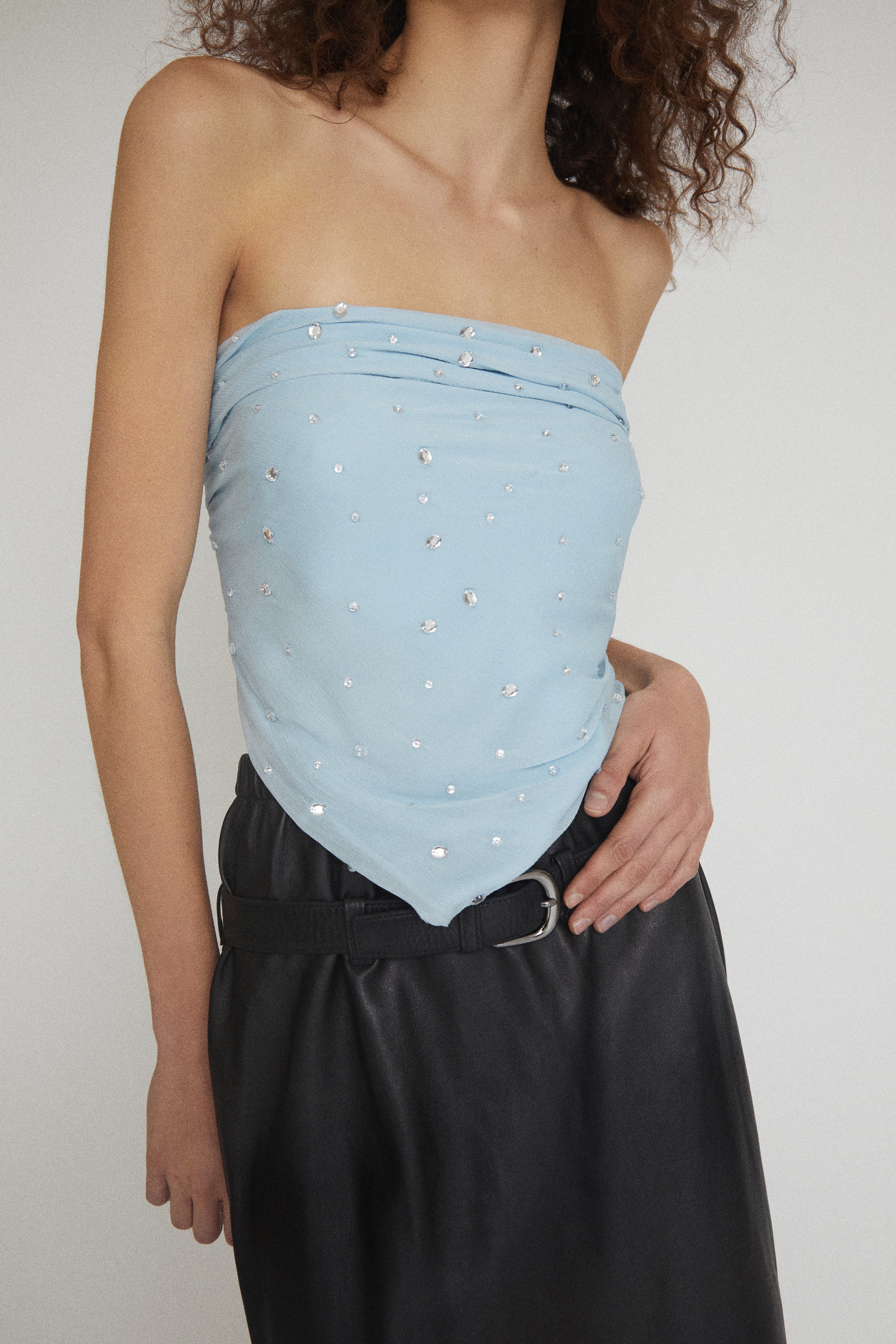 SCARF BANDEAU TOP II