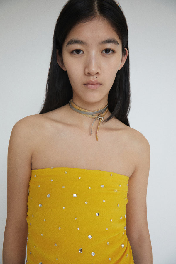 SCARF BANDEAU TOP III
