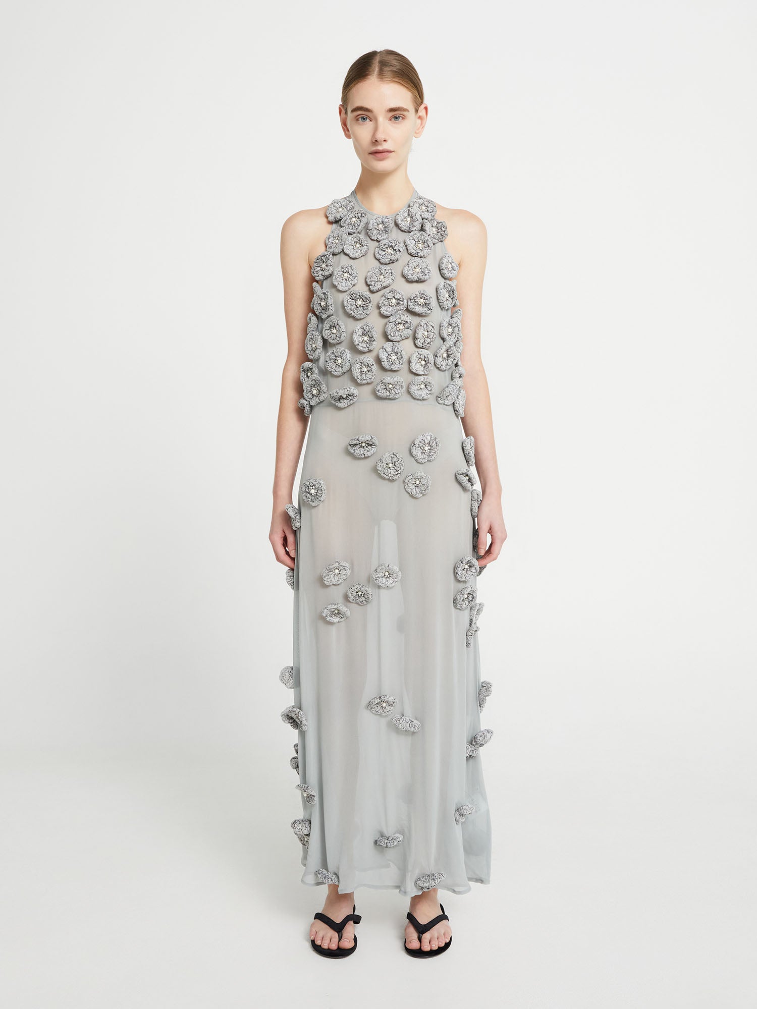 FELLINI CHARCOAL  DRESS I