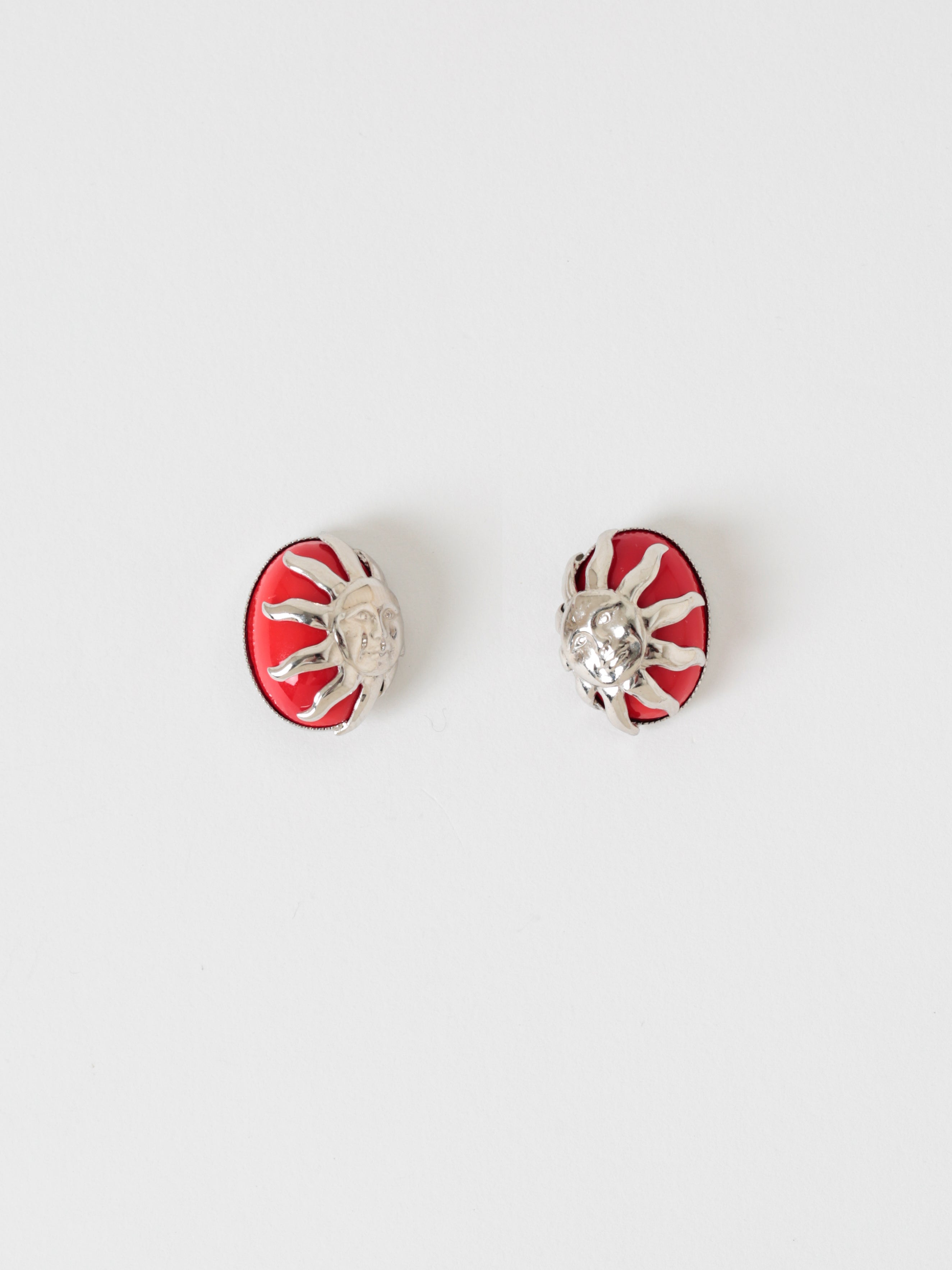 RED SUN EARRINGS