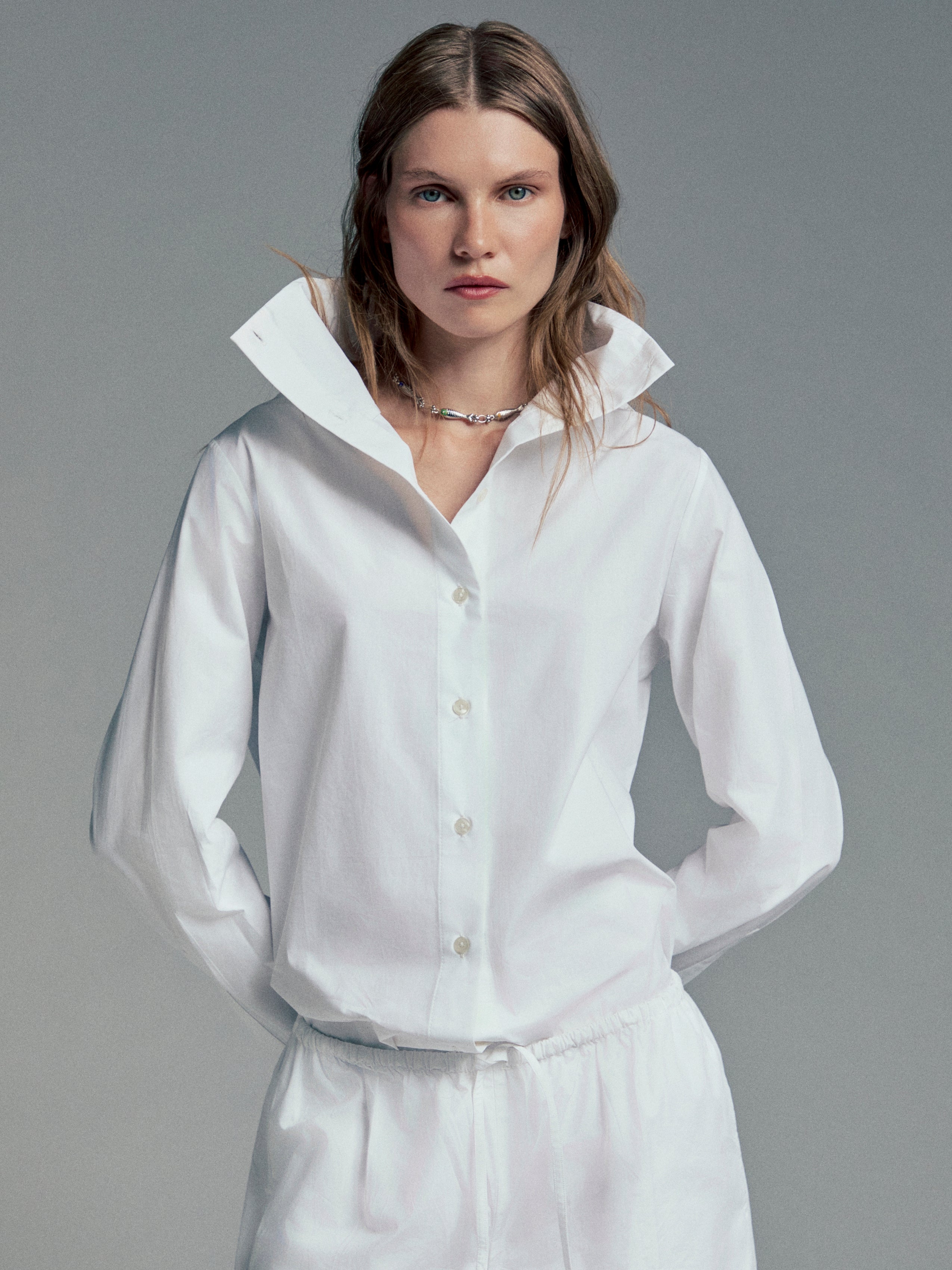 ORSON HIGH COLLARED SHIRT