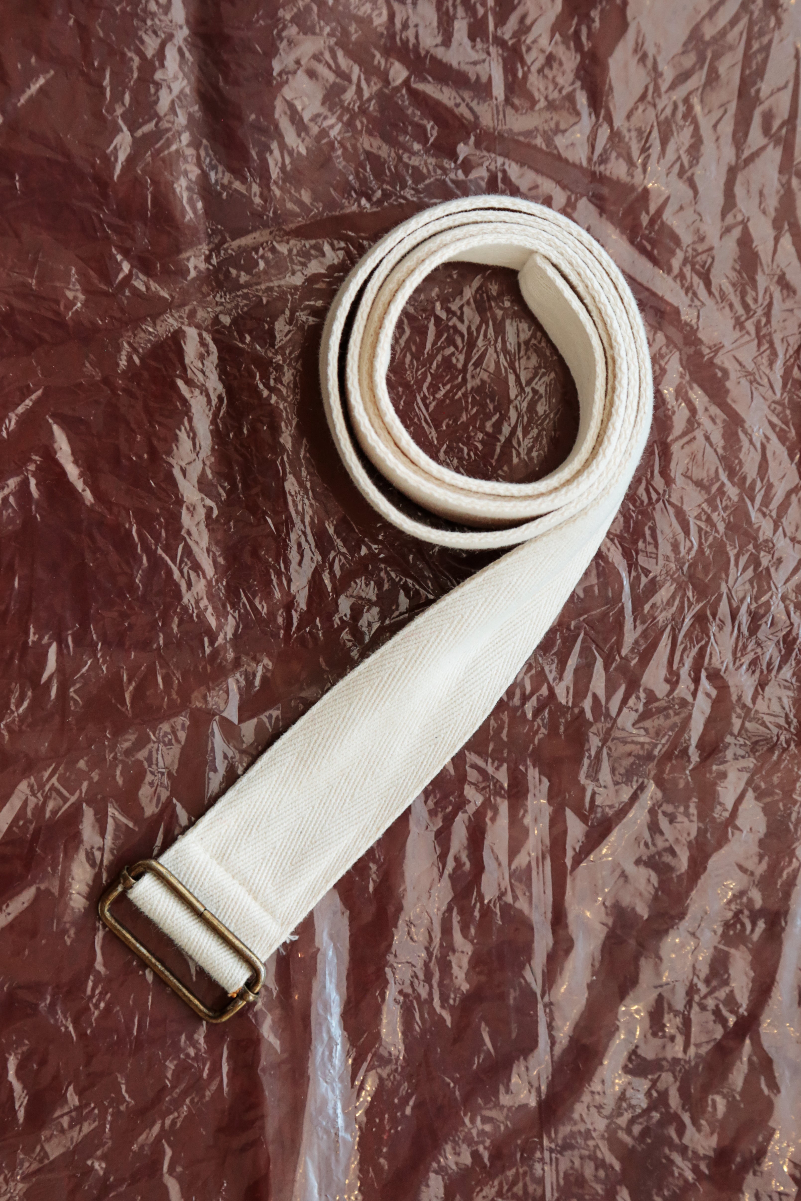 BELT I - CREMÉ CANVAS